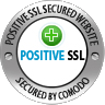 Positive SSL protected site