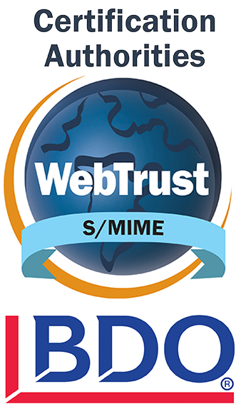 WebTrust for CA - S/MIME Baseline Requirements