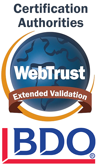 WebTrust for CA - Extended Validation