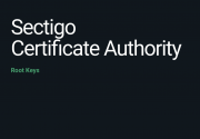 Sectigo Certificate Authority Root Keys